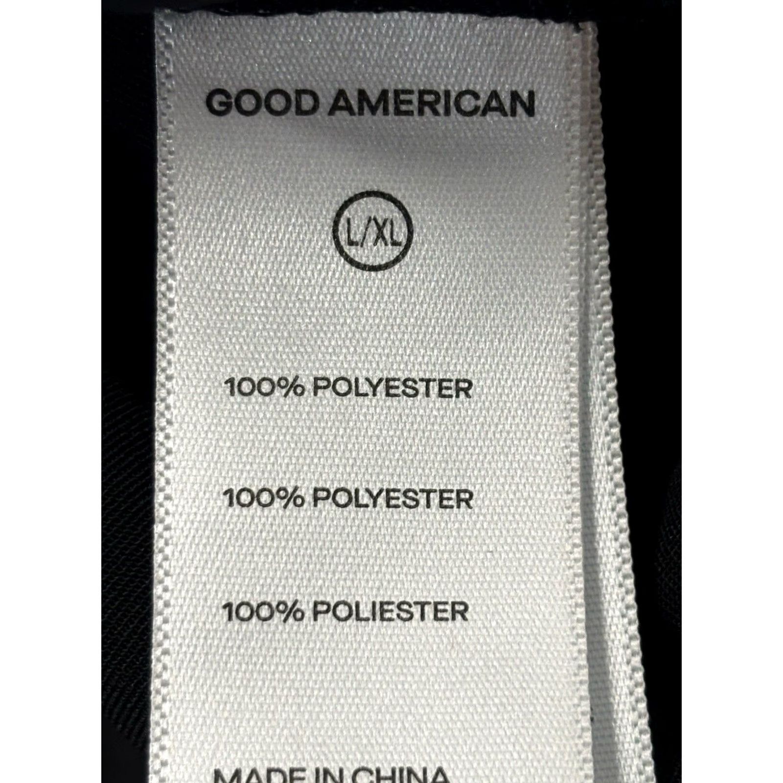 Good American Good American Shirt Women’s L XL Black Satin Button-Up Relaxed Washed Weekend Covered Buttons Casual Business Size L / US 10 / IT 46 - 7 Thumbnail