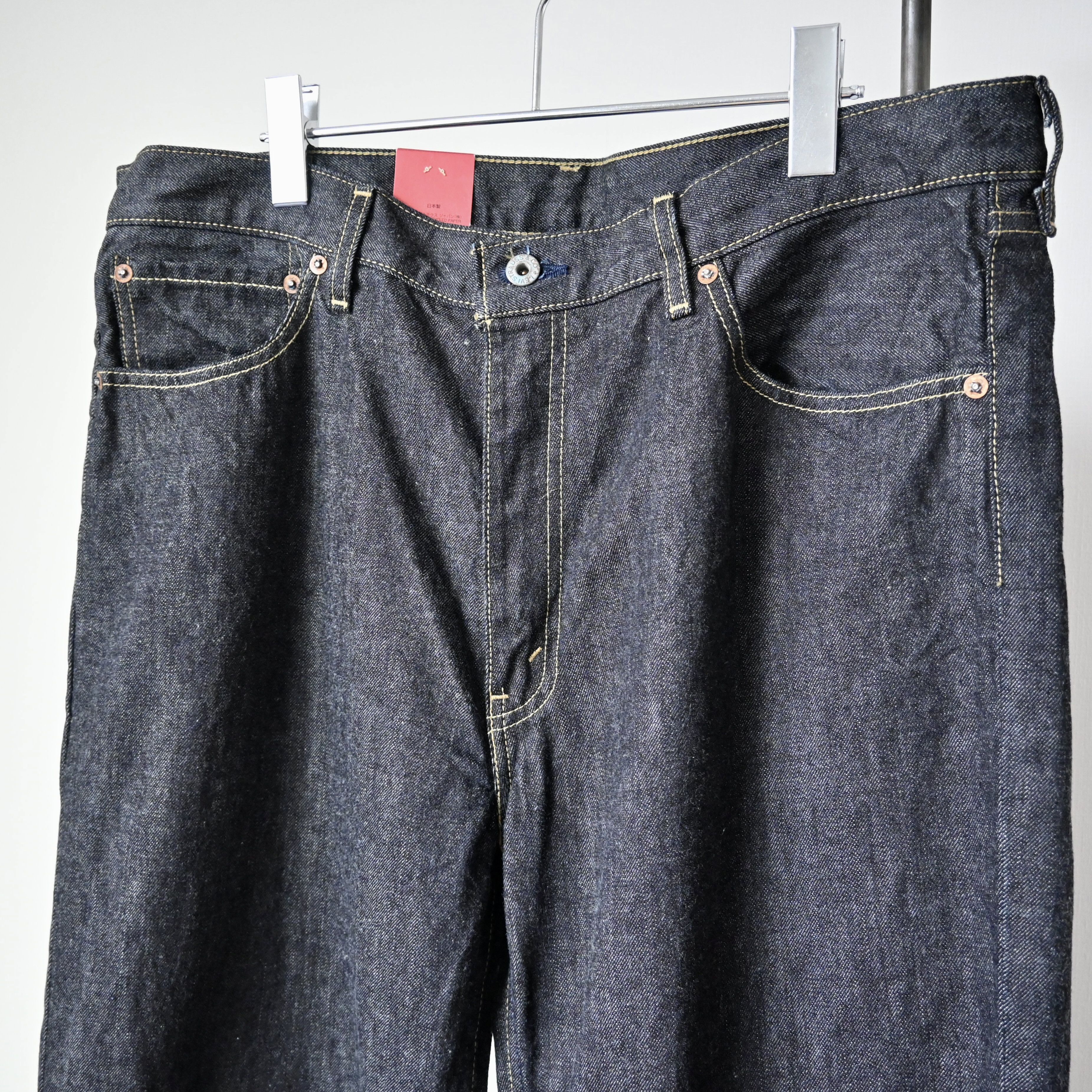 Levi's DEADSTOCK, 2009 Levi's 502 "Yellow Stitch" rigid denim jeans Size US 38 / EU 54 - 4 Thumbnail