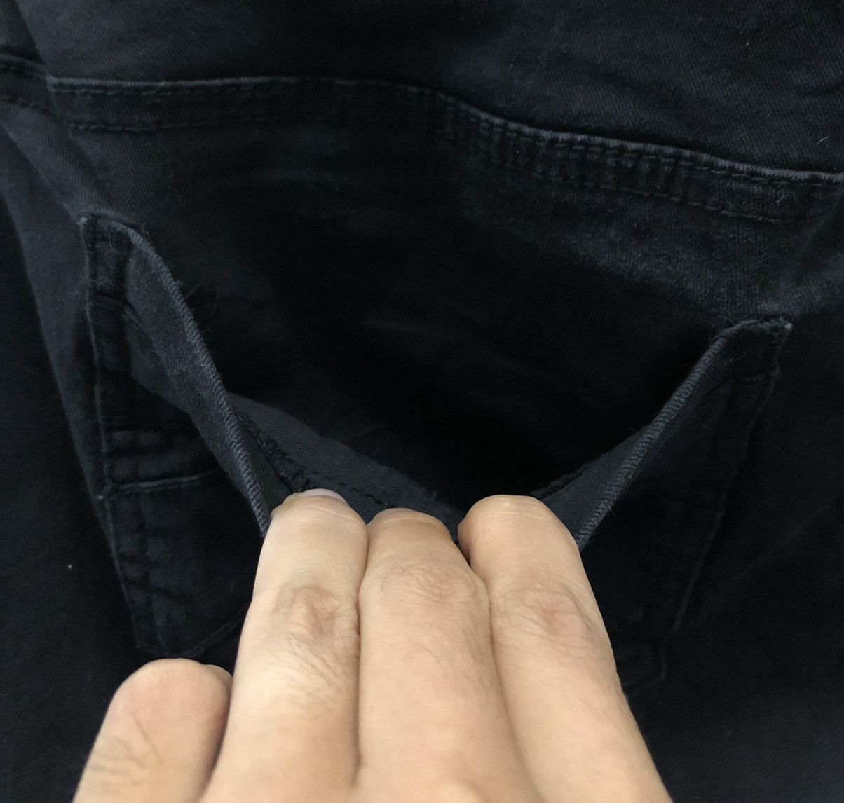 Royal Bones by DAWG GOODMAN Black Distressed Skinny Jeans