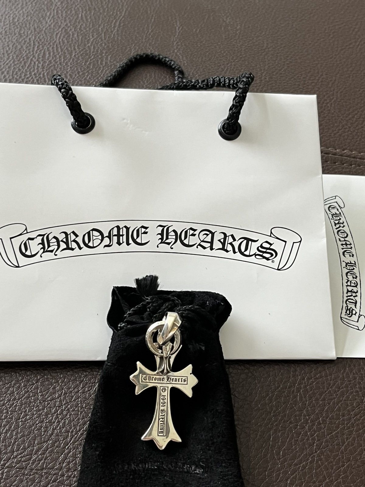 Chrome Hearts ♰ Chrome Hearts ♰ BRAND NEW Logo Cross Large Pendant Size ONE SIZE - 9 Thumbnail