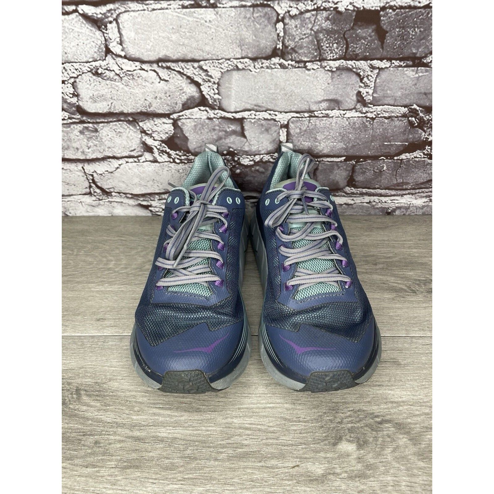 Hoka Hoka One One Challenger ATR 4 Blue Trail Running Athletic Sh Size US 8 / IT 38 - 13 Thumbnail