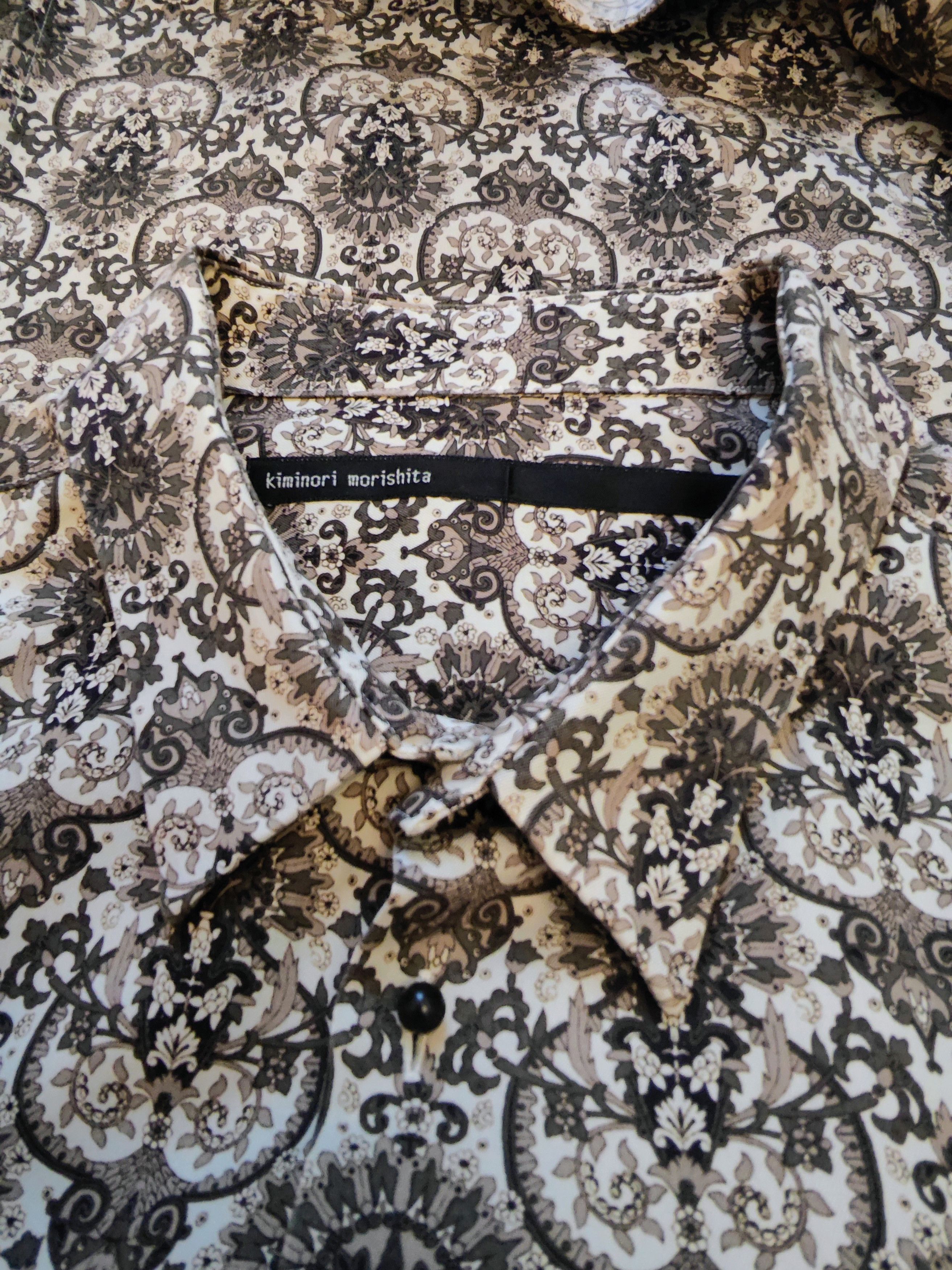 Kiminori Morishita Runway fullprinted shirt FW08.Like Jean-Paul Gaultier Size US L / EU 52-54 / 3 - 7 Thumbnail