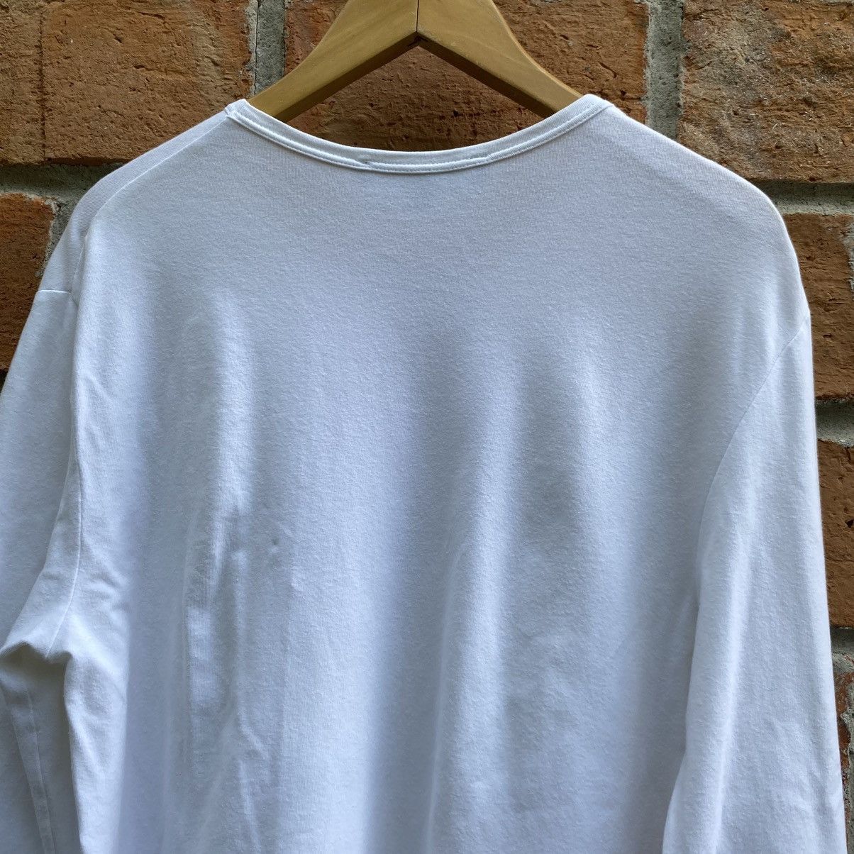 Raf Simons RAF SIMONS SS 2003 White Asphalt Black Asphalt Tee Size US M / EU 48-50 / 2 - 7 Thumbnail