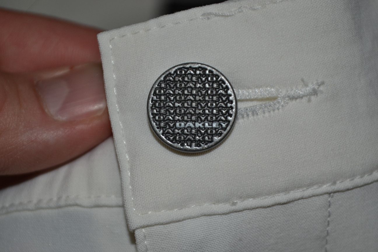 Oakley Vintage Y2K Oakley Nylon Stretch White Pants Size W34 L33 Size US 34 / EU 50 - 5 Thumbnail