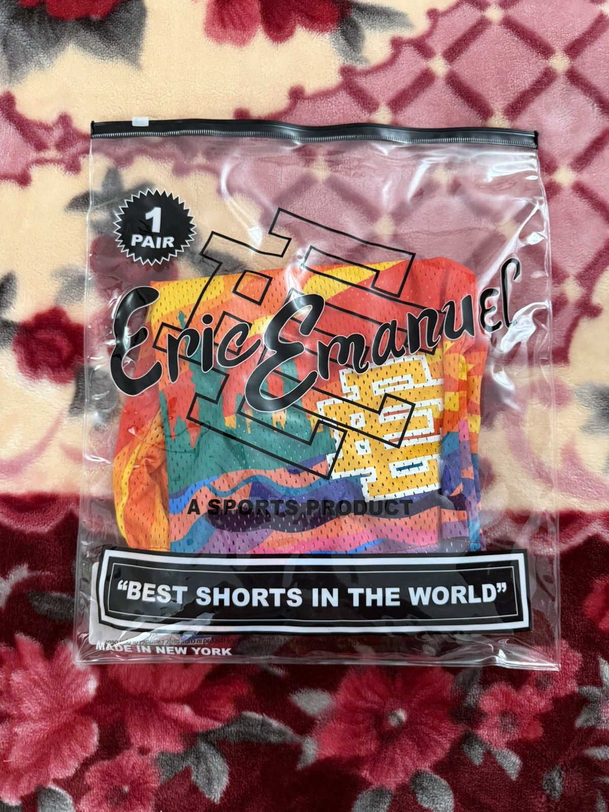 Eric Emanuel Eric Emanuel Basic Short “NYC Sunset Yellow” Size L New🔥 Size US 34 / EU 50 - 6 Thumbnail