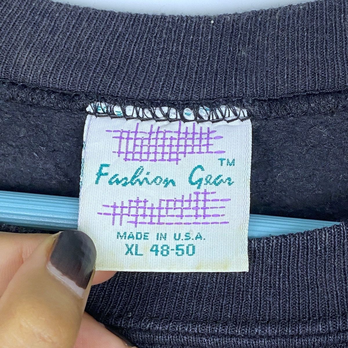 Designer × Vintage Fashion gear Sweatshirt Crewneck Pullover Jumper Size XL / US 12-14 / IT 48-50 - 5 Thumbnail
