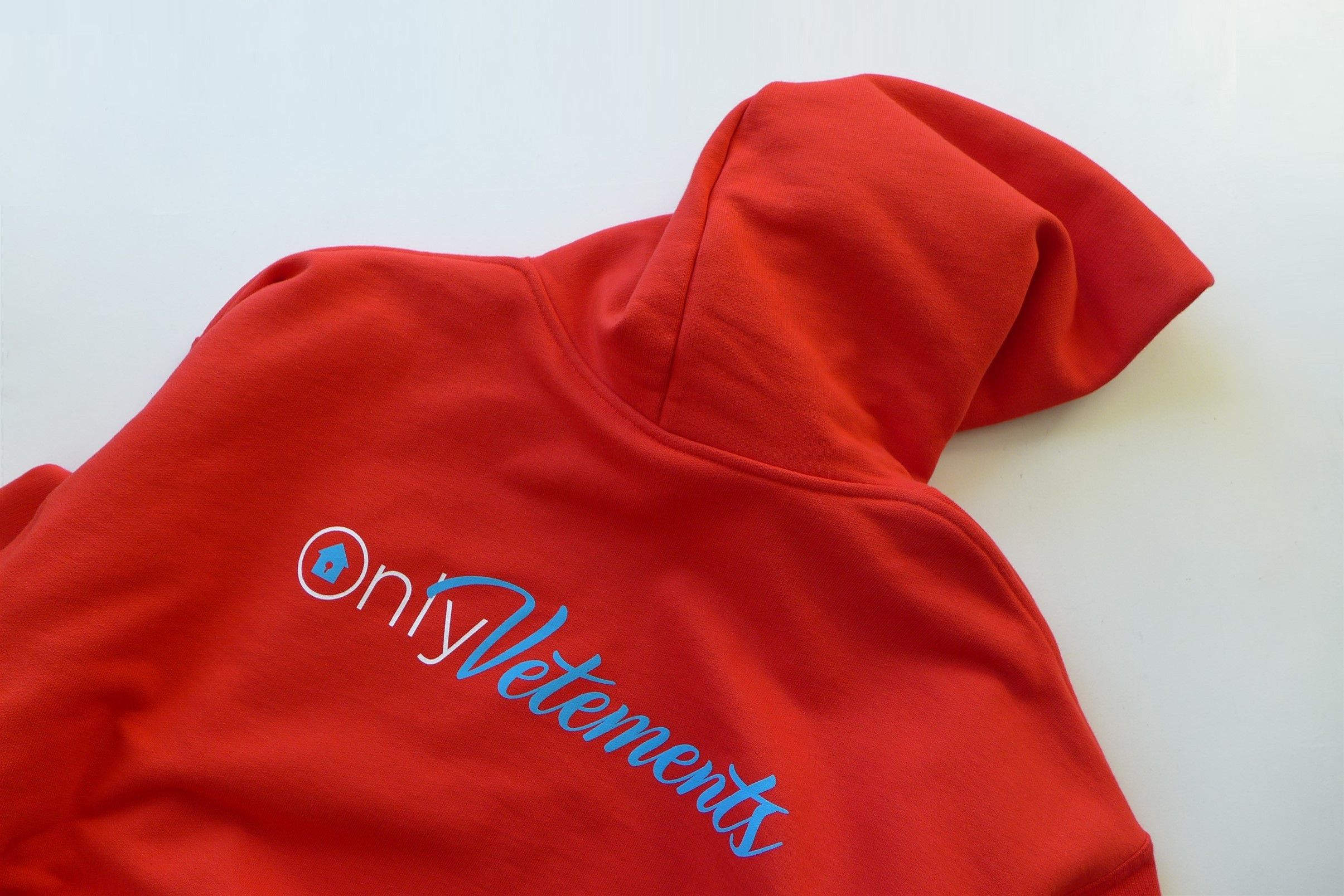 Vetements Vetements Oversized OnlyVetements Red Hoodie Size US XS / EU 42 / 0 - 7 Thumbnail