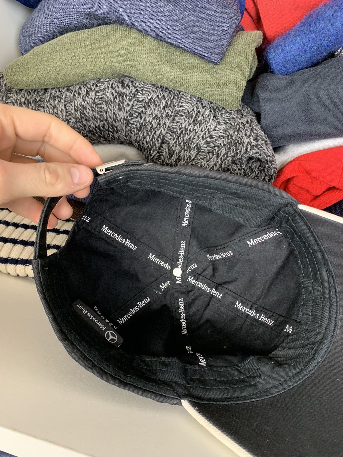 Mercedes-Benz Mercedes Benz Big Logo Cap Hat Size ONE SIZE - 21 Thumbnail