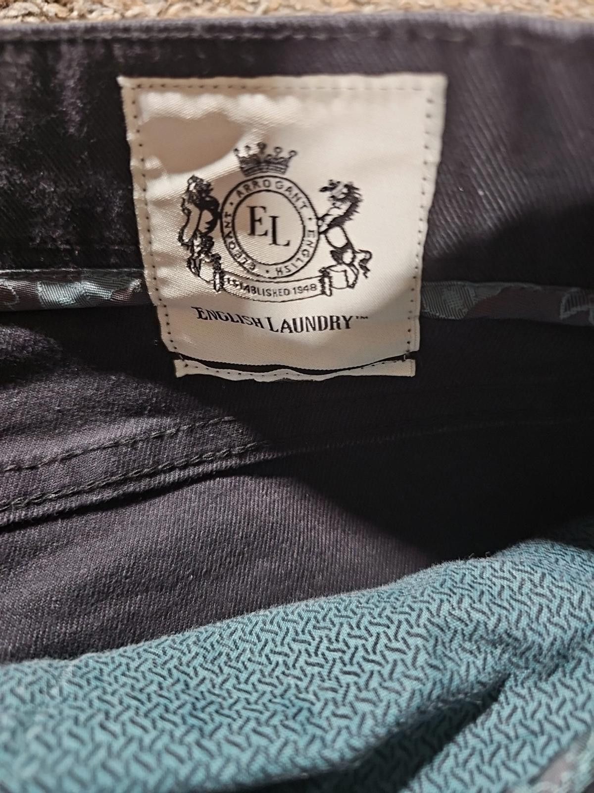 English Laundry English Laundry Black Jeans Approx 36x29 Size US 36 / EU 52 - 3 Thumbnail