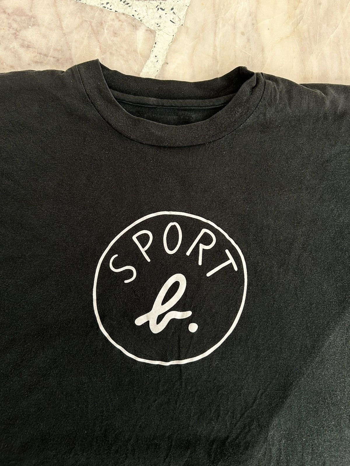 agnes b. Sport B. Vintage Fronthit Black Tee Size US S / EU 44-46 / 1 - 2 Thumbnail