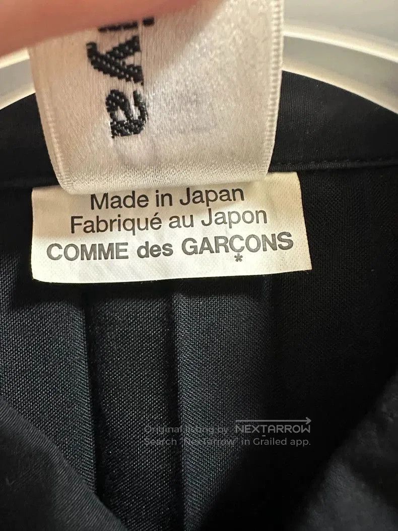 Comme des Garcons Comme des Garçons Noir Kei Ninomiya Pleated Shirt. Size US M / EU 48-50 / 2 - 7 Thumbnail