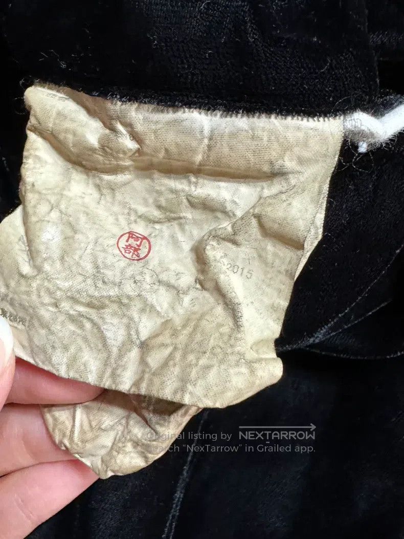 Comme des Garcons Comme Des Garcons size XS Antique Velvet Flower Bud High W Size 22" - 5 Thumbnail