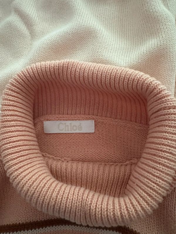 Chloe Chloe sweater S cotton jumper with Chloé collar Size S / US 4 / IT 40 - 8 Thumbnail