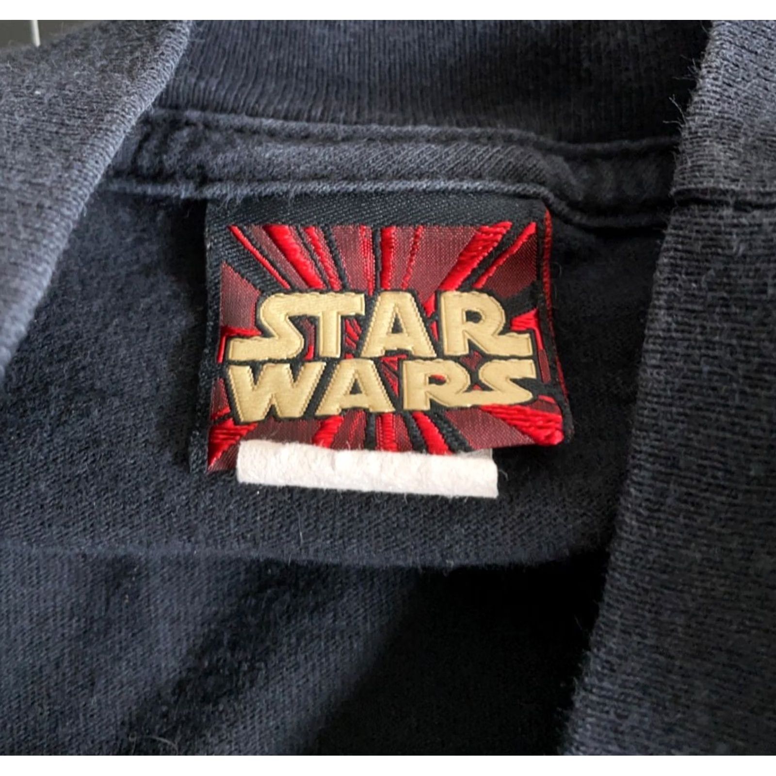 Star Wars VINTAGE Star Wars Darth Maul T-Shirt Men Large Black Y2K Episode 1 Collage Print VTG Size US L / EU 52-54 / 3 - 3 Thumbnail