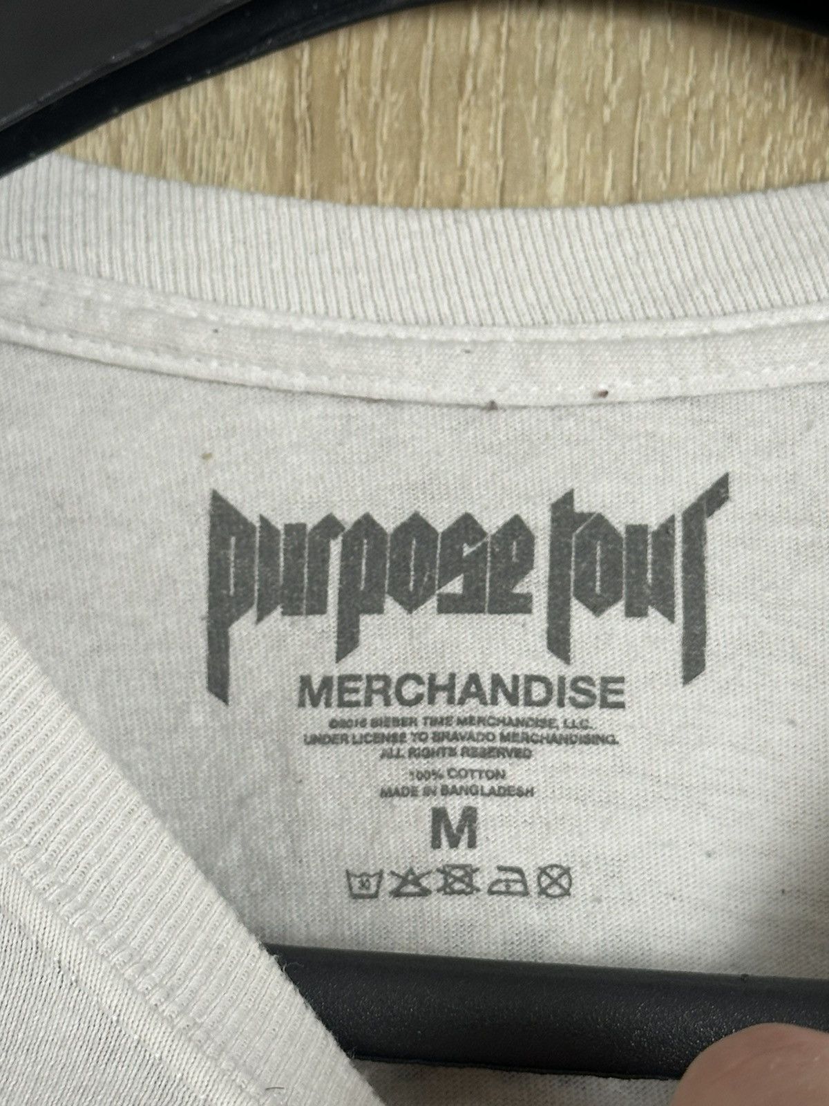 Justin Bieber 🔥 Justin Bieber Purpose World Tour 2018 Long Sleeve T-Shirt Size US M / EU 48-50 / 2 - 4 Thumbnail