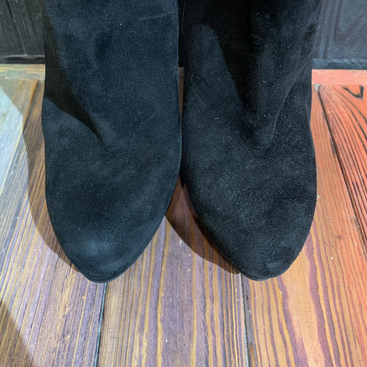 Alexander McQueen Alexander MaQueen Suede Women’s Heels Size 38.5 Size US 8.5 / IT 38.5 - 5 Thumbnail