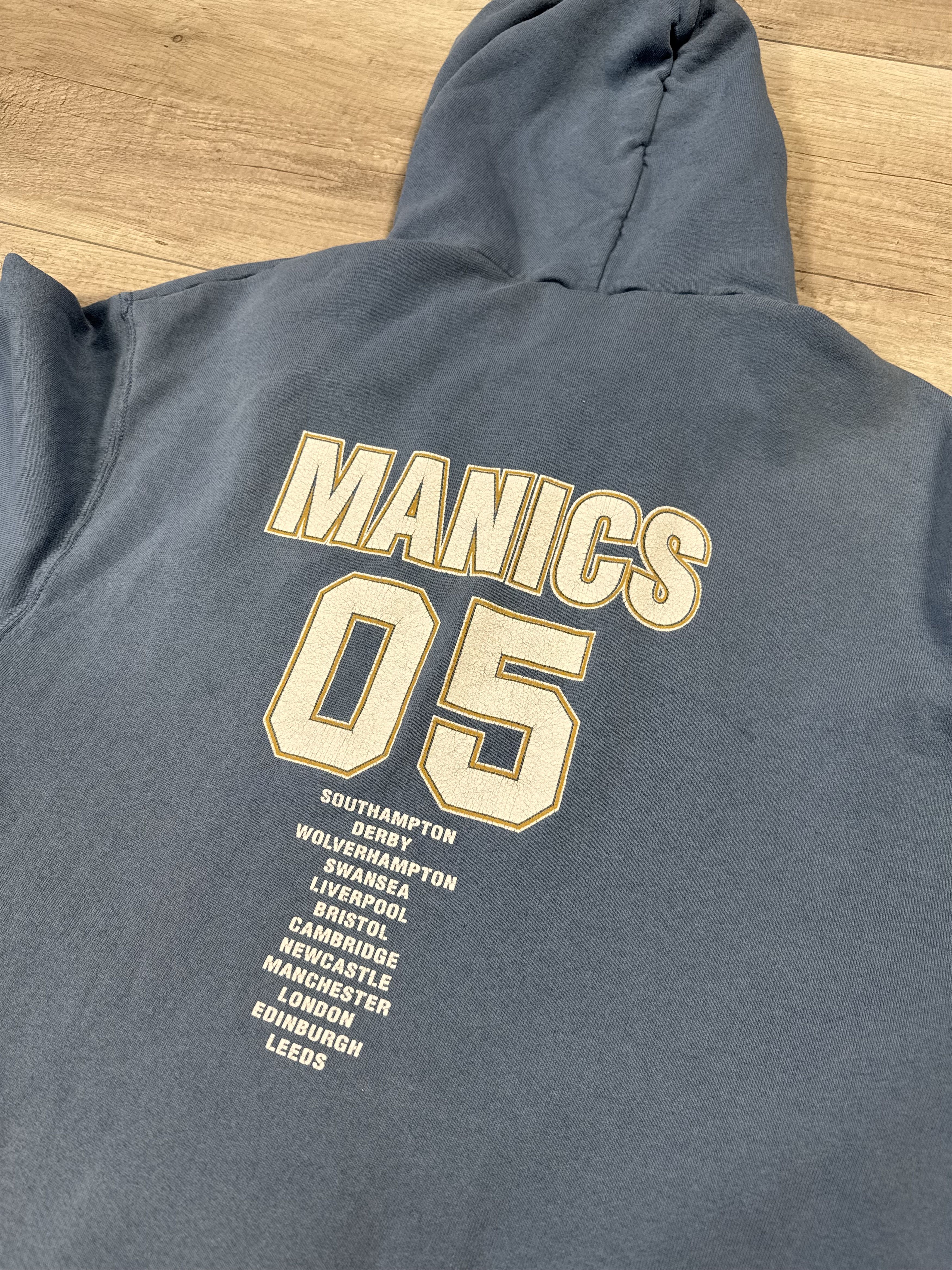 Band Tees Vintage Manic Street Preachers Manics 05 Hoodie Size XL Size US XL / EU 56 / 4 - 13 Thumbnail
