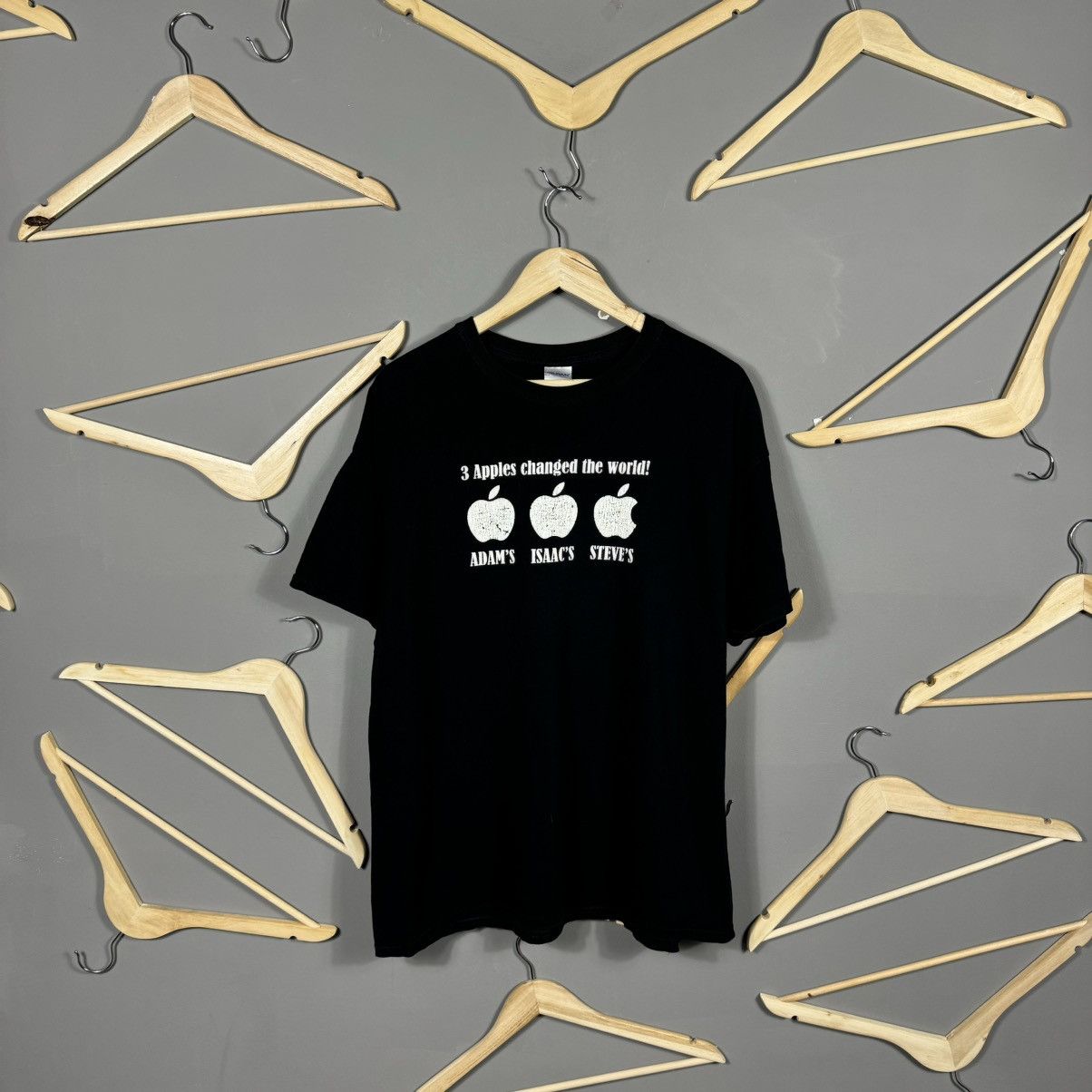 Apple × Microsoft Three Apples Changed The World T-shirt Size US XL / EU 56 / 4 - 1 Thumbnail