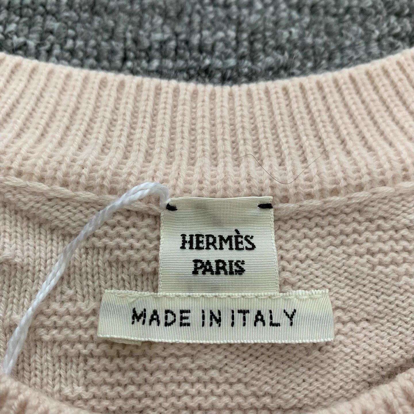 Hermes Hermes Pink H Print Wool Sweater 36 New with Tags Size XS / US 0-2 / IT 36-38 - 6 Thumbnail