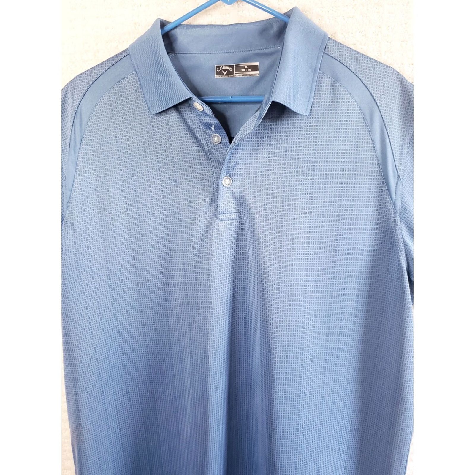 Callaway Callaway Polo Shirt Men's XL Blue Golf Polo Short Sleeve Opti-Dri Lightweight Size US XL / EU 56 / 4 - 4 Thumbnail