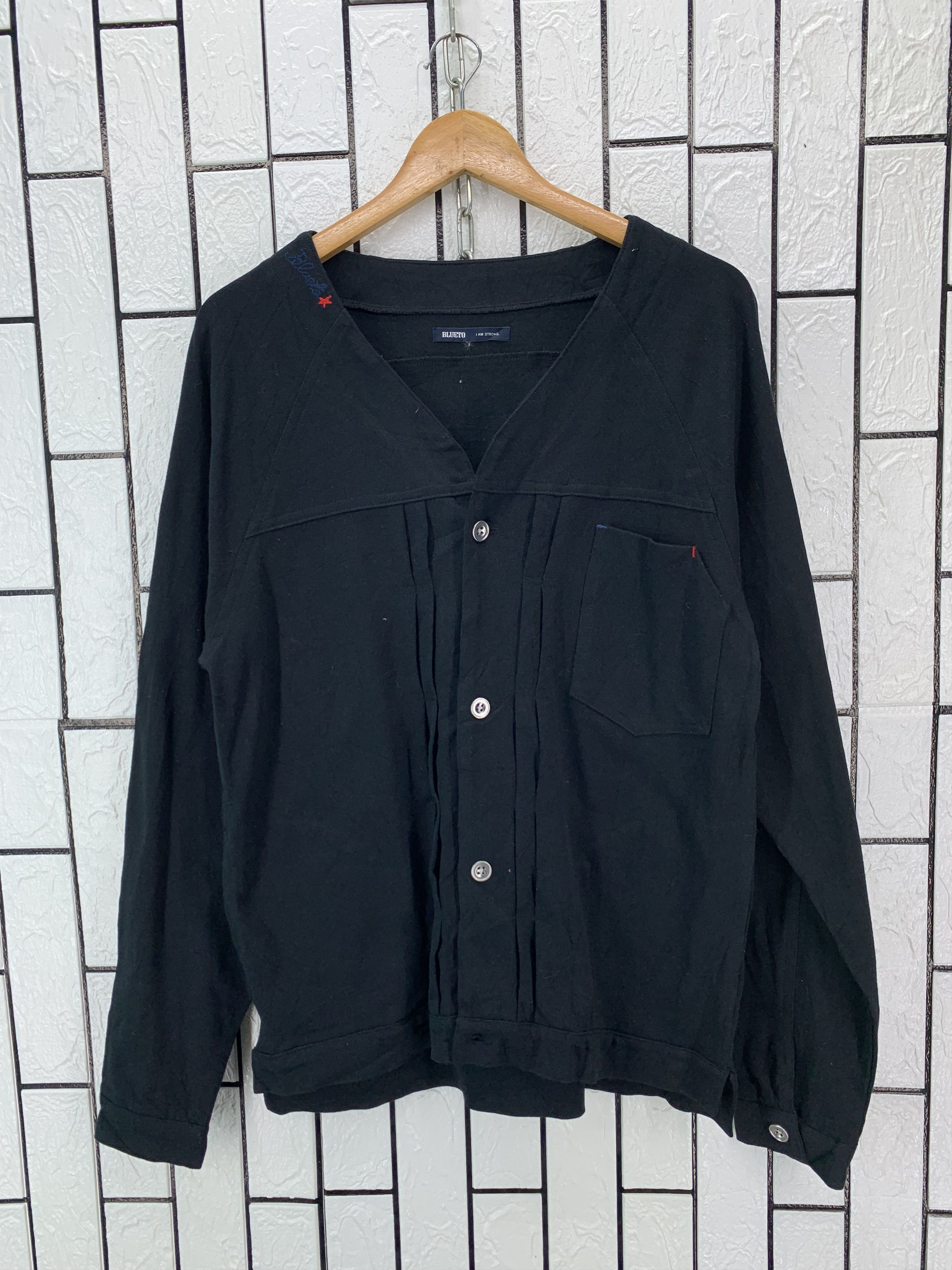 Japanese Brand Blueto I M Strong button Jacket sweat Size US M / EU 48-50 / 2 - 1 Thumbnail