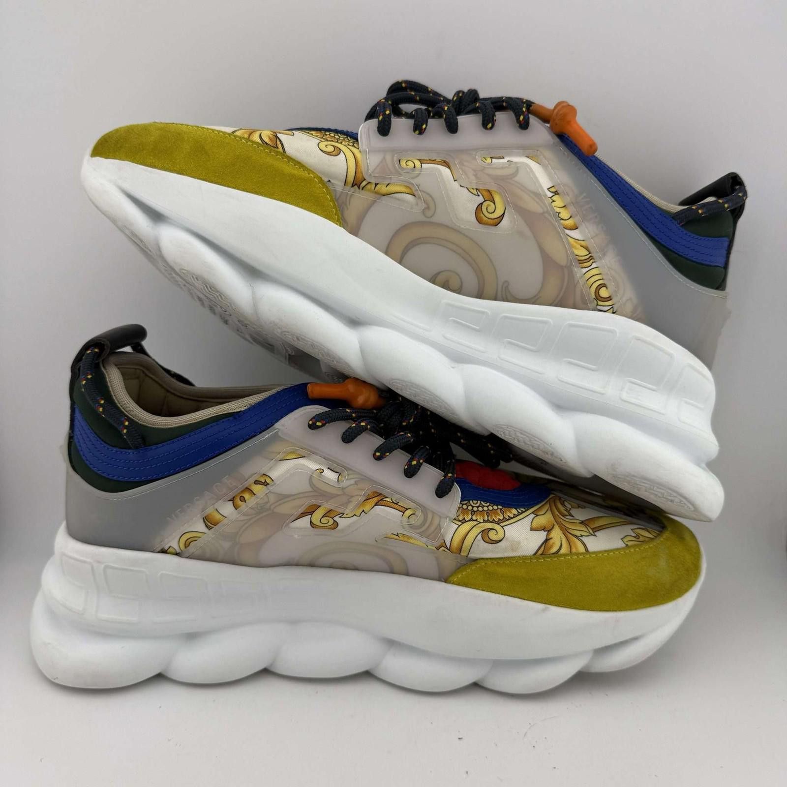 Versace Versace Chain Reaction Multi-Color 44EU Used No Box Size US 11 / EU 44 - 7 Thumbnail