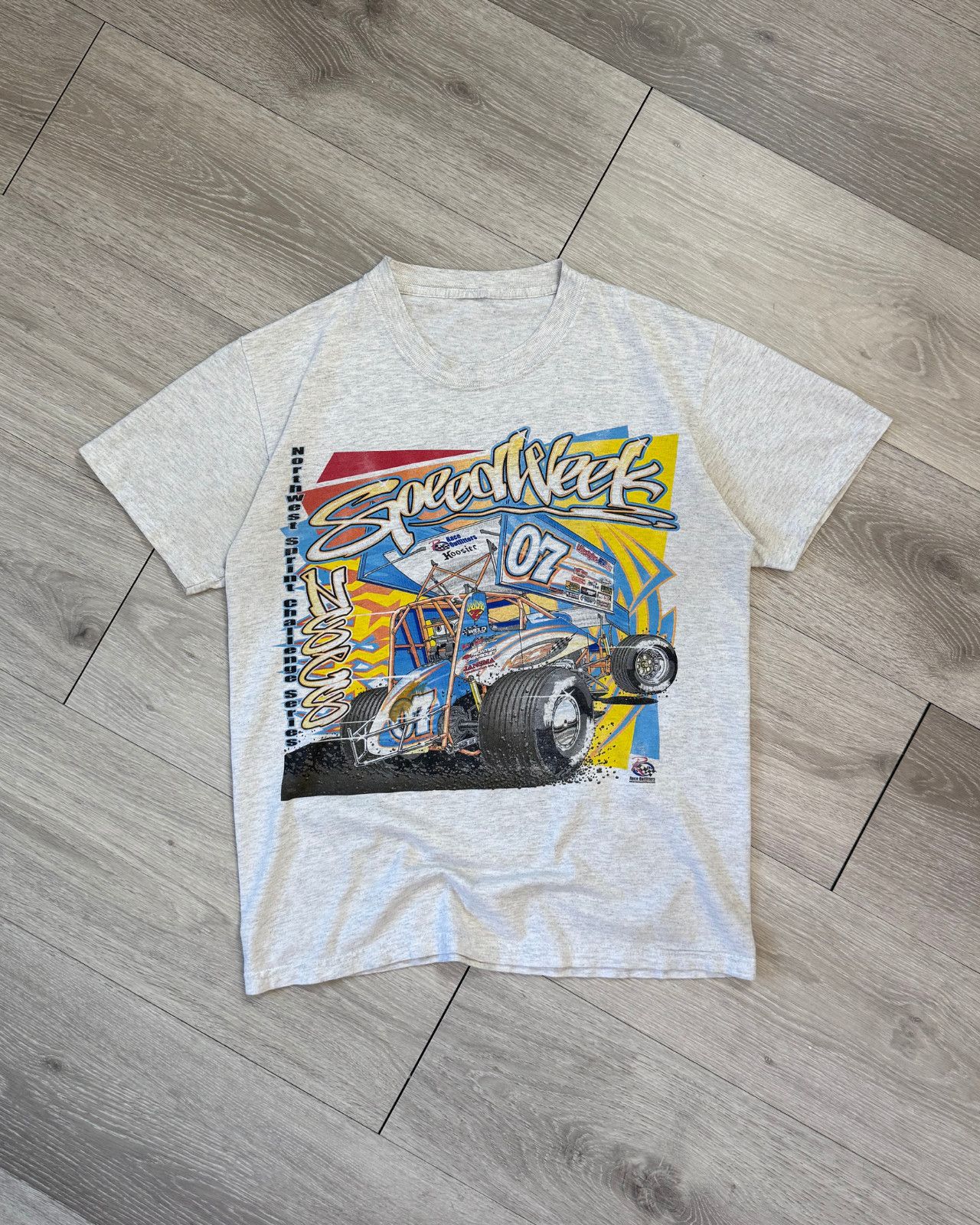 Vintage Rare 2007 Speed Week Sprint Car Racing T-Shirt - Size Small Size US S / EU 44-46 / 1 - 1 Thumbnail