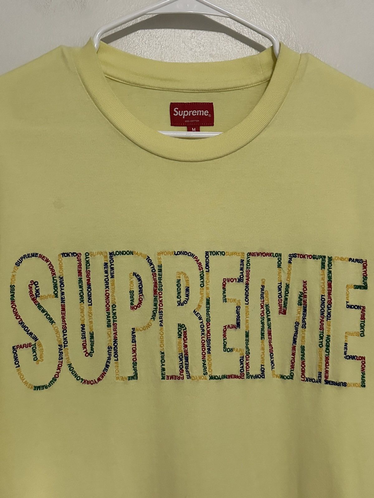 Supreme Supreme International L/S Tee Size US M / EU 48-50 / 2 - 2 Thumbnail