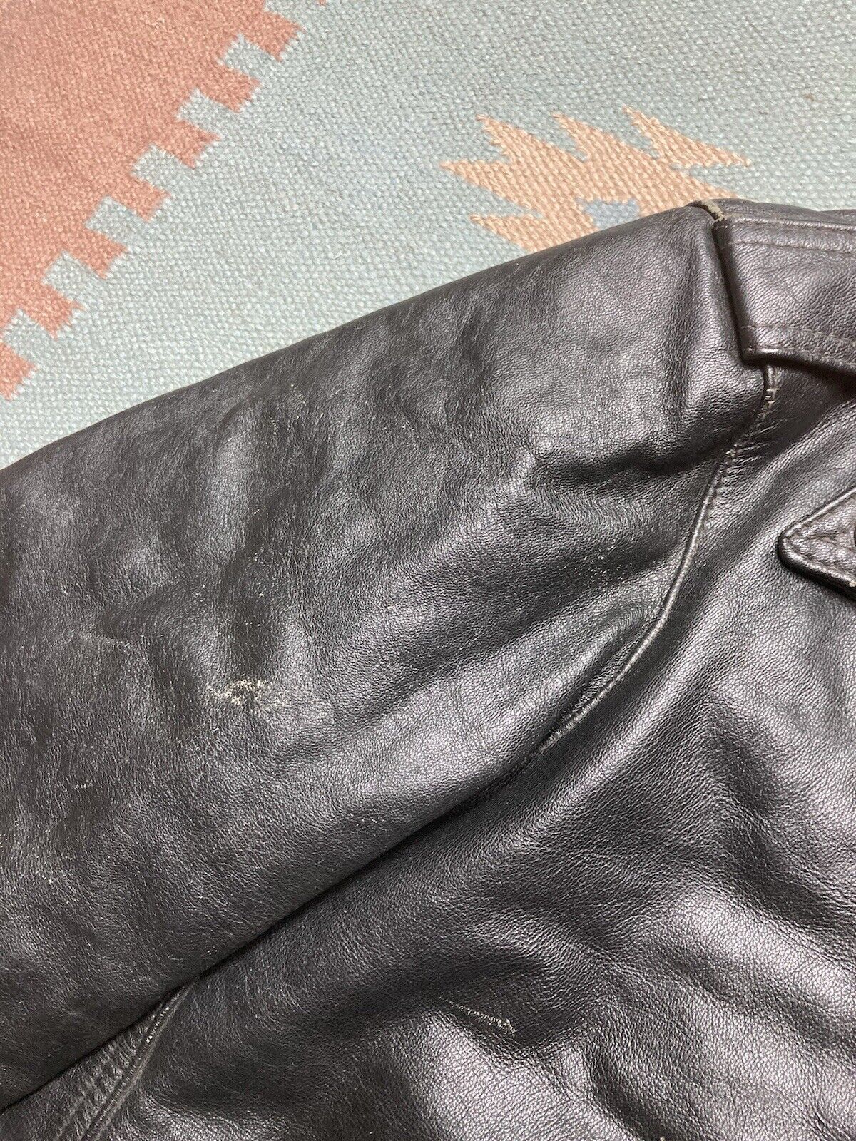 Harley Davidson × Vintage Harley Davidson leather jacket biker shovelhead belted XL Size US XL / EU 56 / 4 - 4 Thumbnail