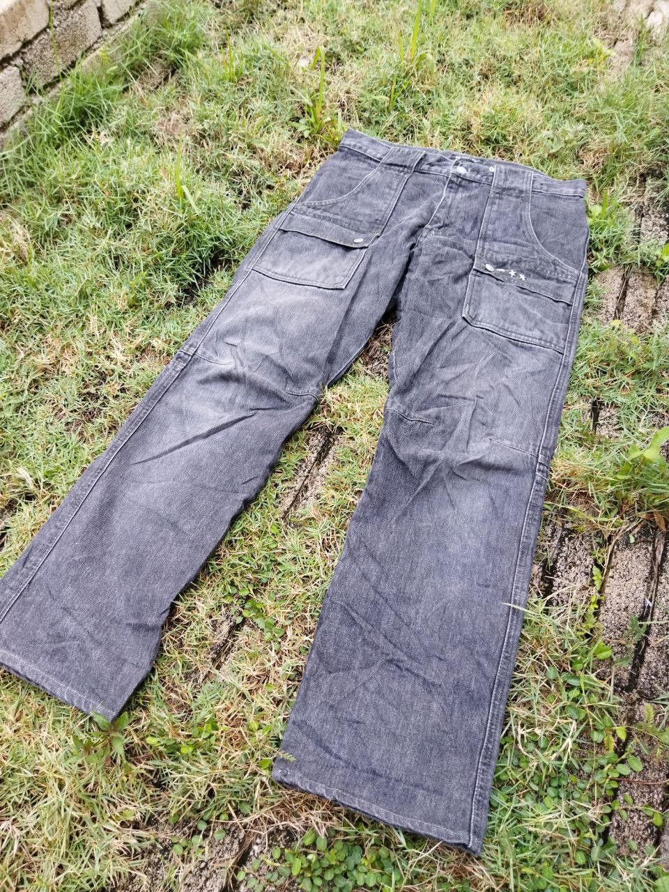 Japanese Brand Root Three Japan 6 Pocket Bushpants Jeans Size US 33 - 4 Thumbnail
