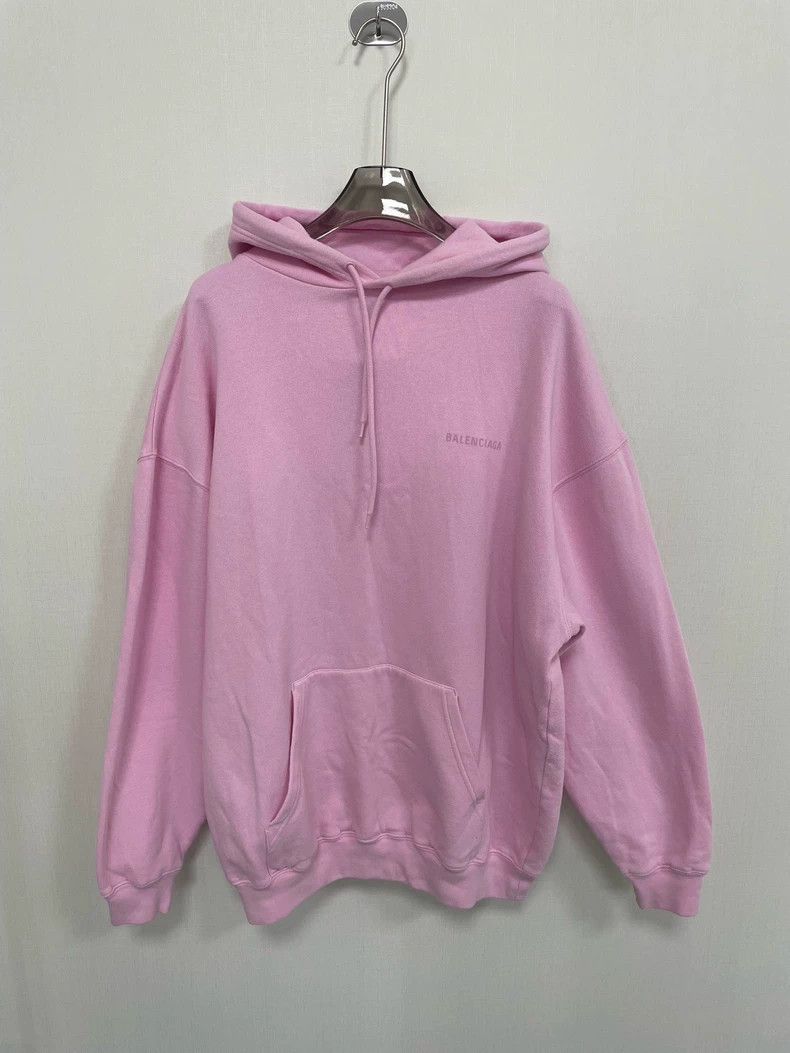 Balenciaga Balenciaga front and back logo hoodie S size - dmc Size US S / EU 44-46 / 1 - 1 Thumbnail