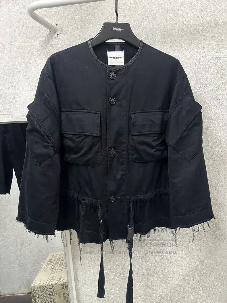 Takahiromiyashita The Soloist. 17AW Jacket Round Neck Shee