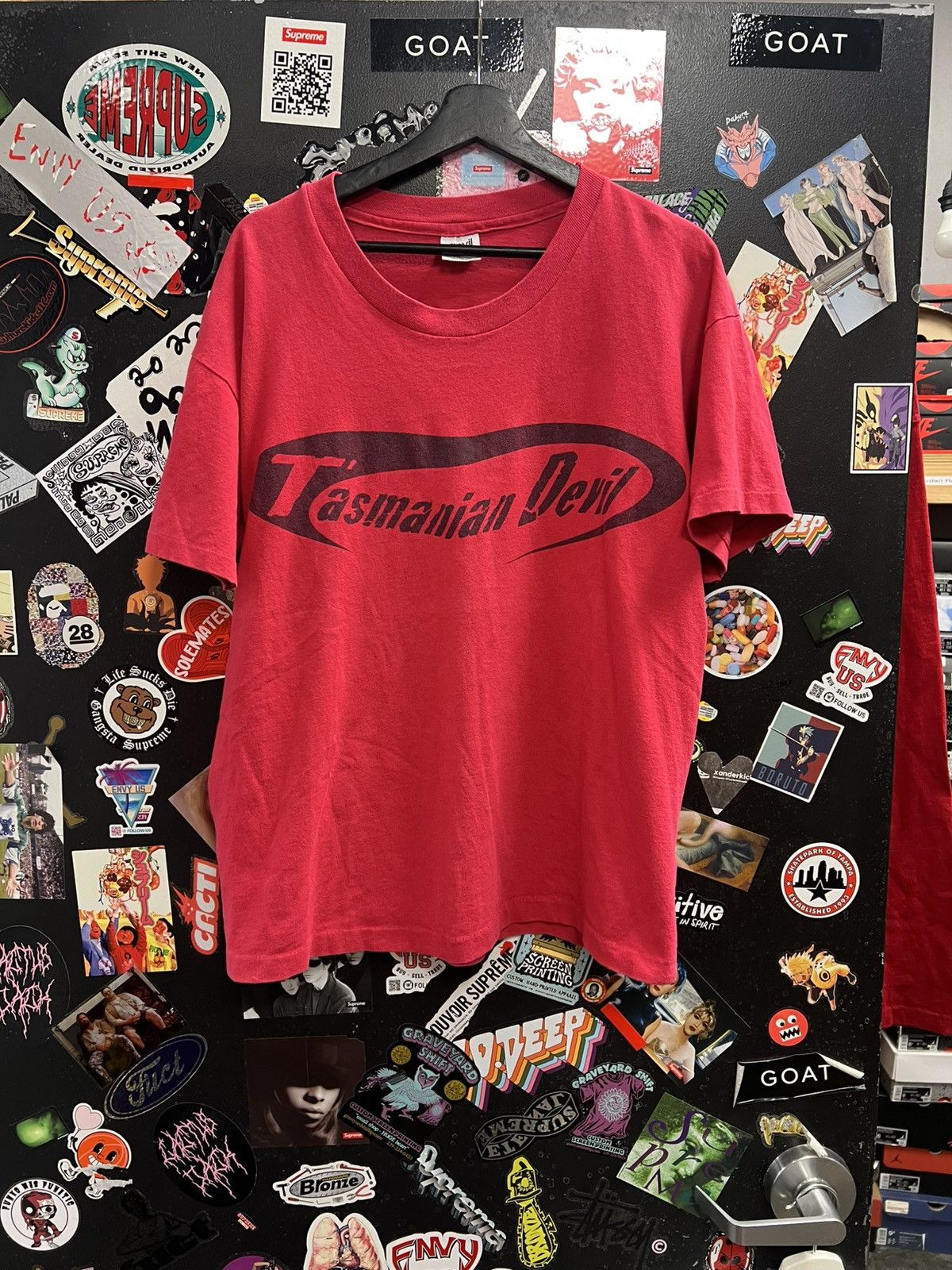 Vintage Vintage Tasmanian Devil Looney Toons Shirt Size US L / EU 52-54 / 3 - 1 Thumbnail