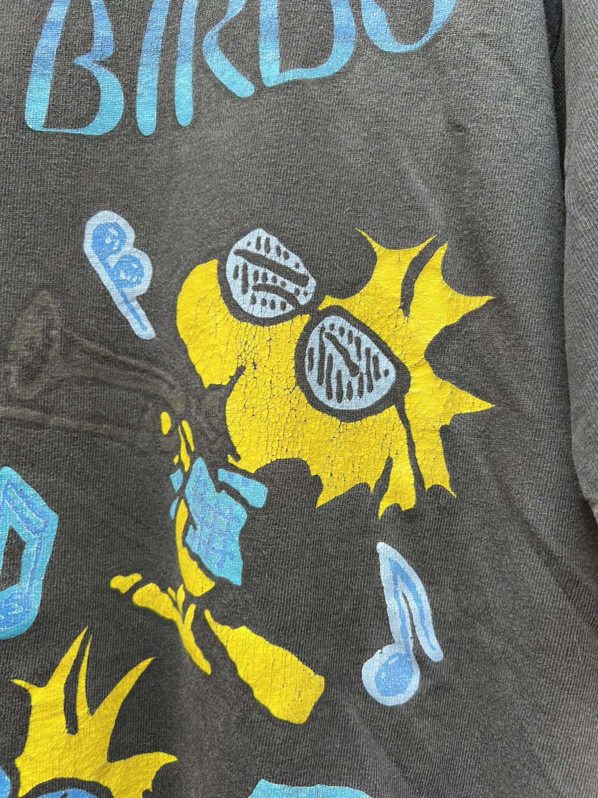 Vintage Peanuts Woodstock Blues Birds t-Shirt Touch of Gold