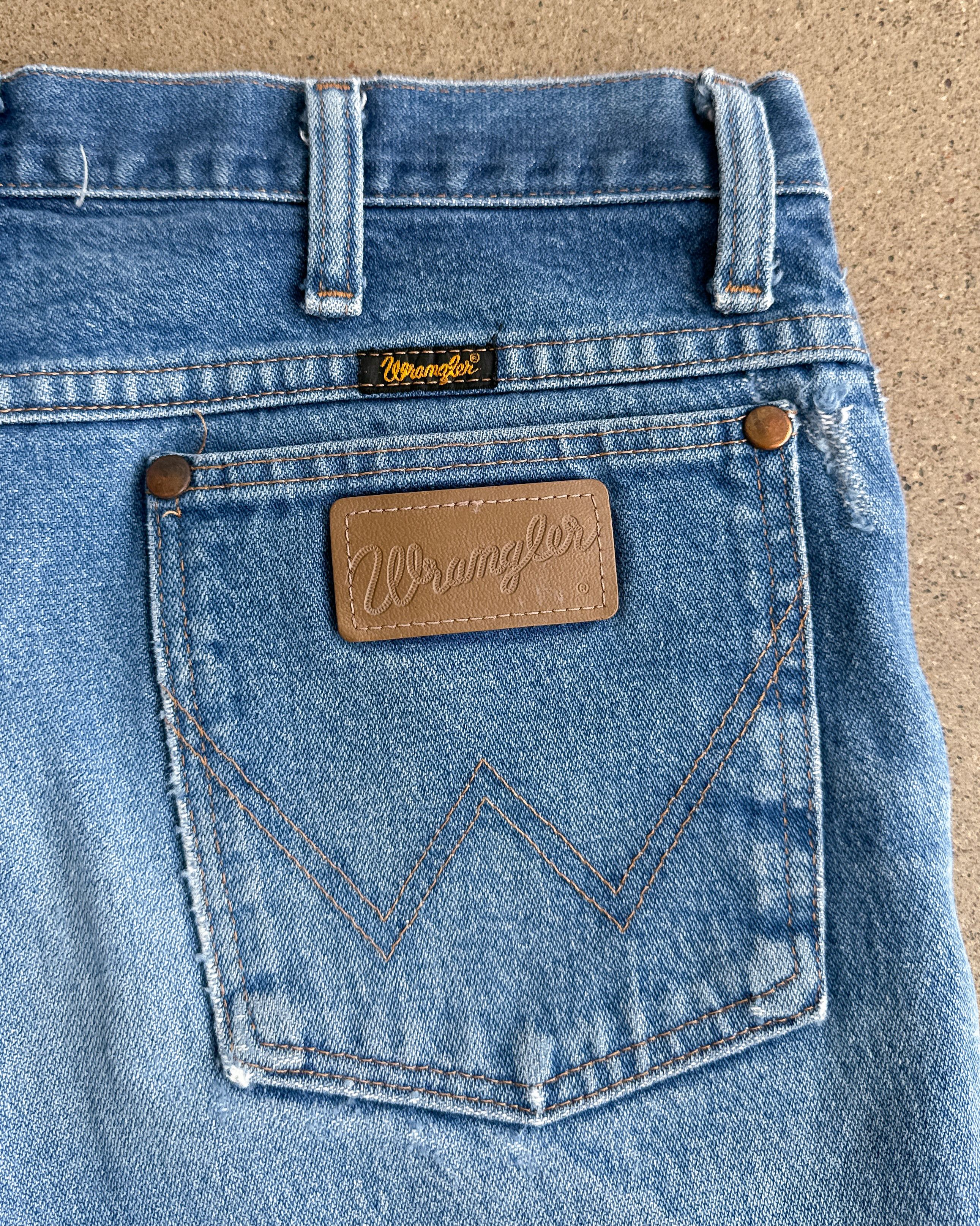 Wrangler Vintage 90s Wrangler 936 Jeans Distressed Cowboy Men's 32 Size US 32 / EU 48 - 9 Thumbnail