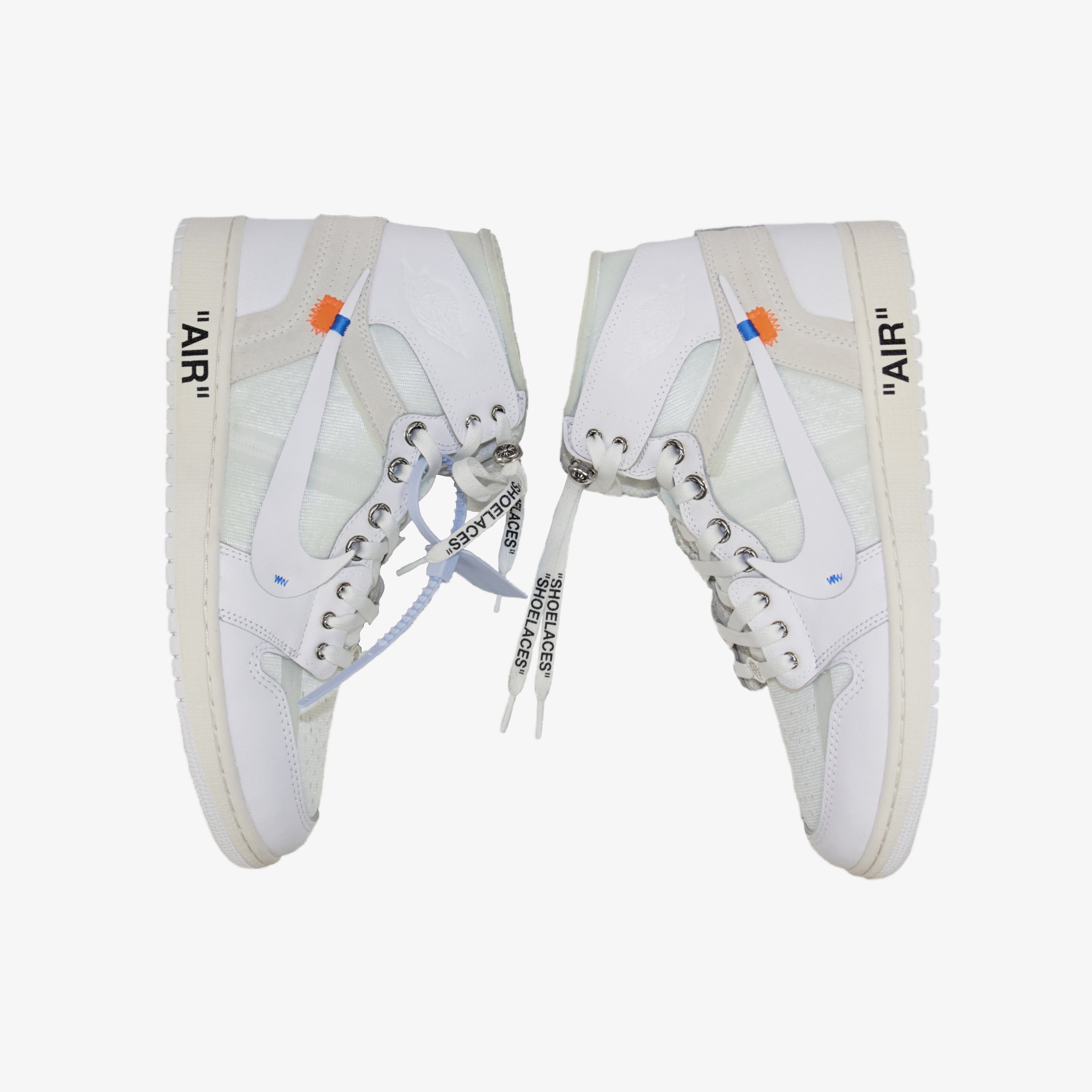 Chrome Hearts CHROME HEARTS OFF WHITE NIKE JORDAN 1 EU (1/1) Size US 12 / EU 45 - 5 Thumbnail