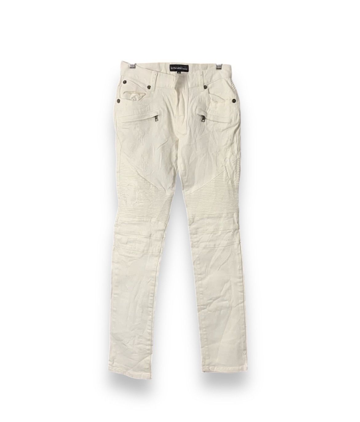 If Six Was Nine × In The Attic × Le Grande Bleu (L.G.B.) In The Attic Bikers Pants Size US 28 / EU 44 - 1 Thumbnail