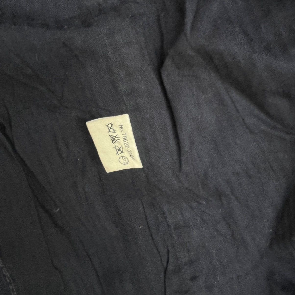Other Vintage Black Denim Trench Coat With Double-Breasted Button Size M / US 6-8 / IT 42-44 - 6 Thumbnail
