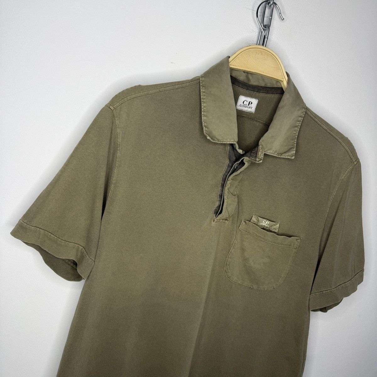 C.P. Company Vintage CP Company Faded Popover Shirt Size US M / EU 48-50 / 2 - 3 Thumbnail