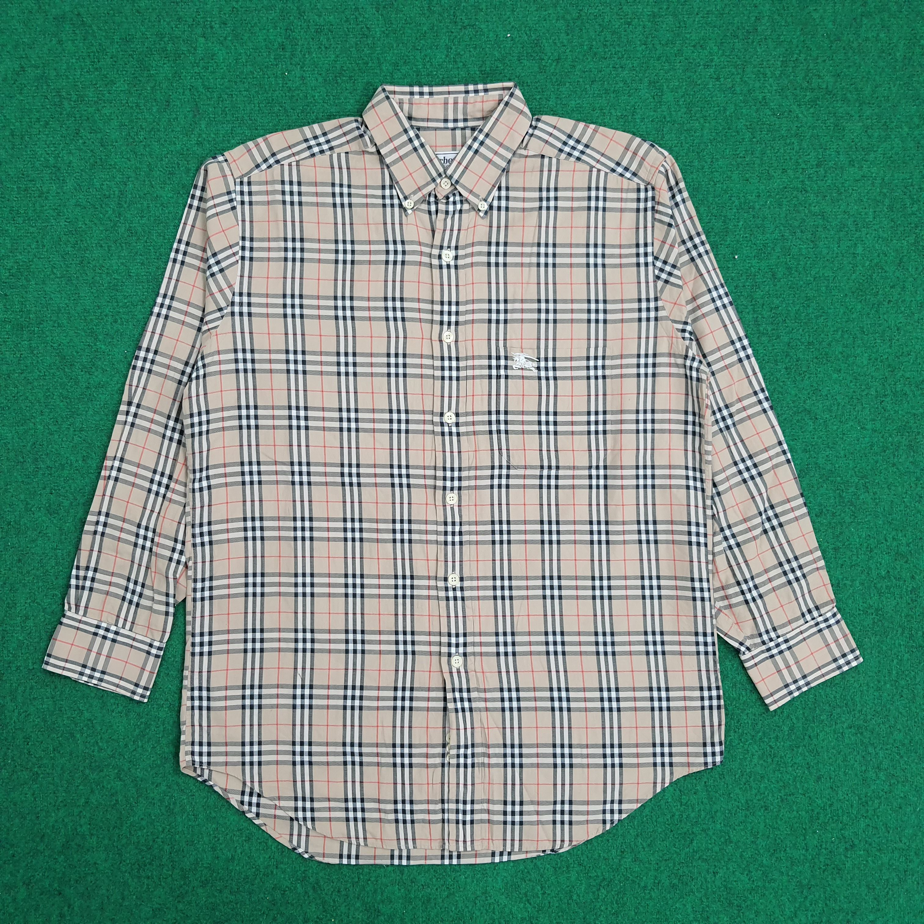 Burberry London Long Sleeve Button Up Shirt