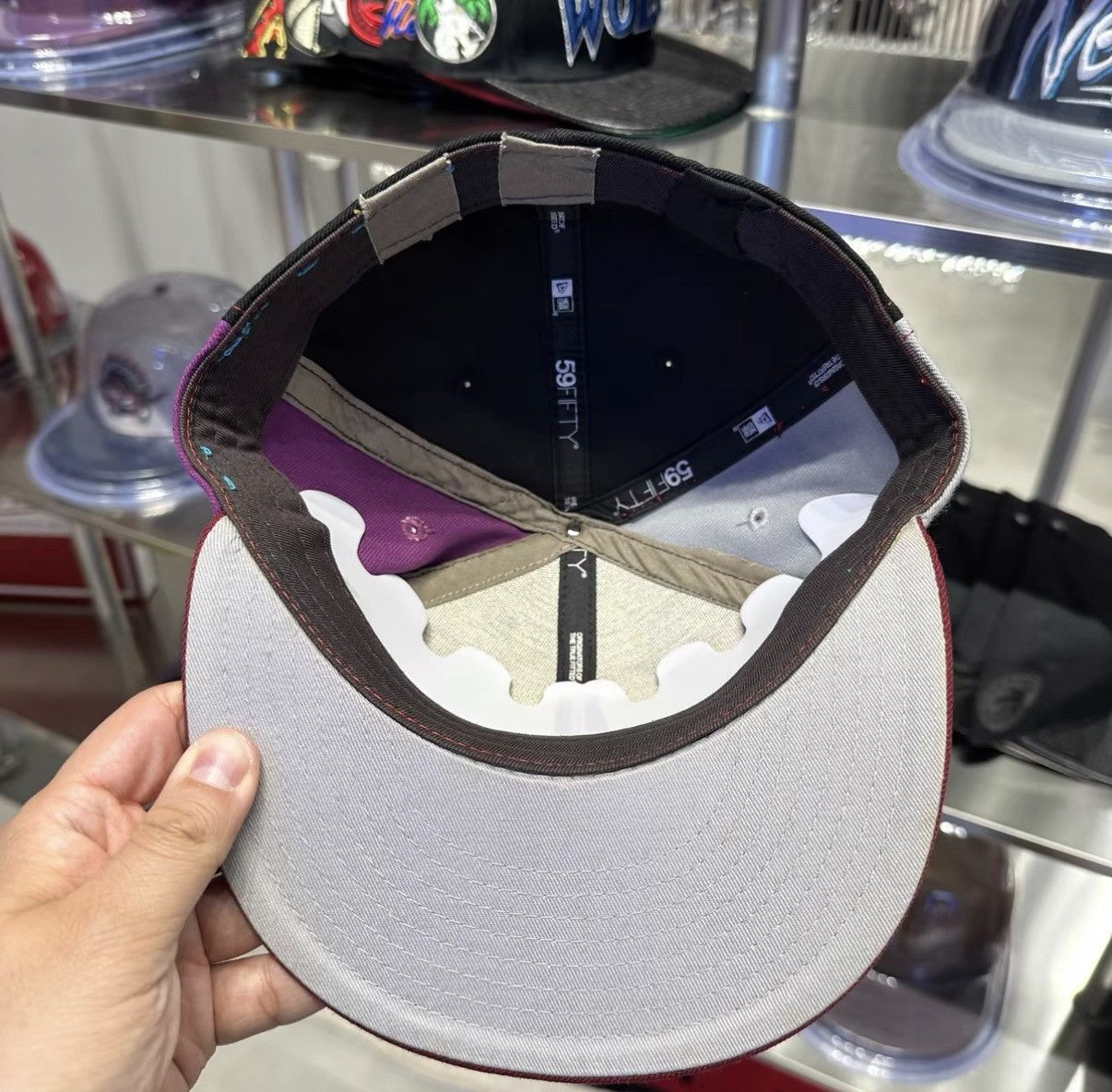 New Era New Era MLB New York Block Flat Brim Baseball Cap J32 Size ONE SIZE - 5 Thumbnail