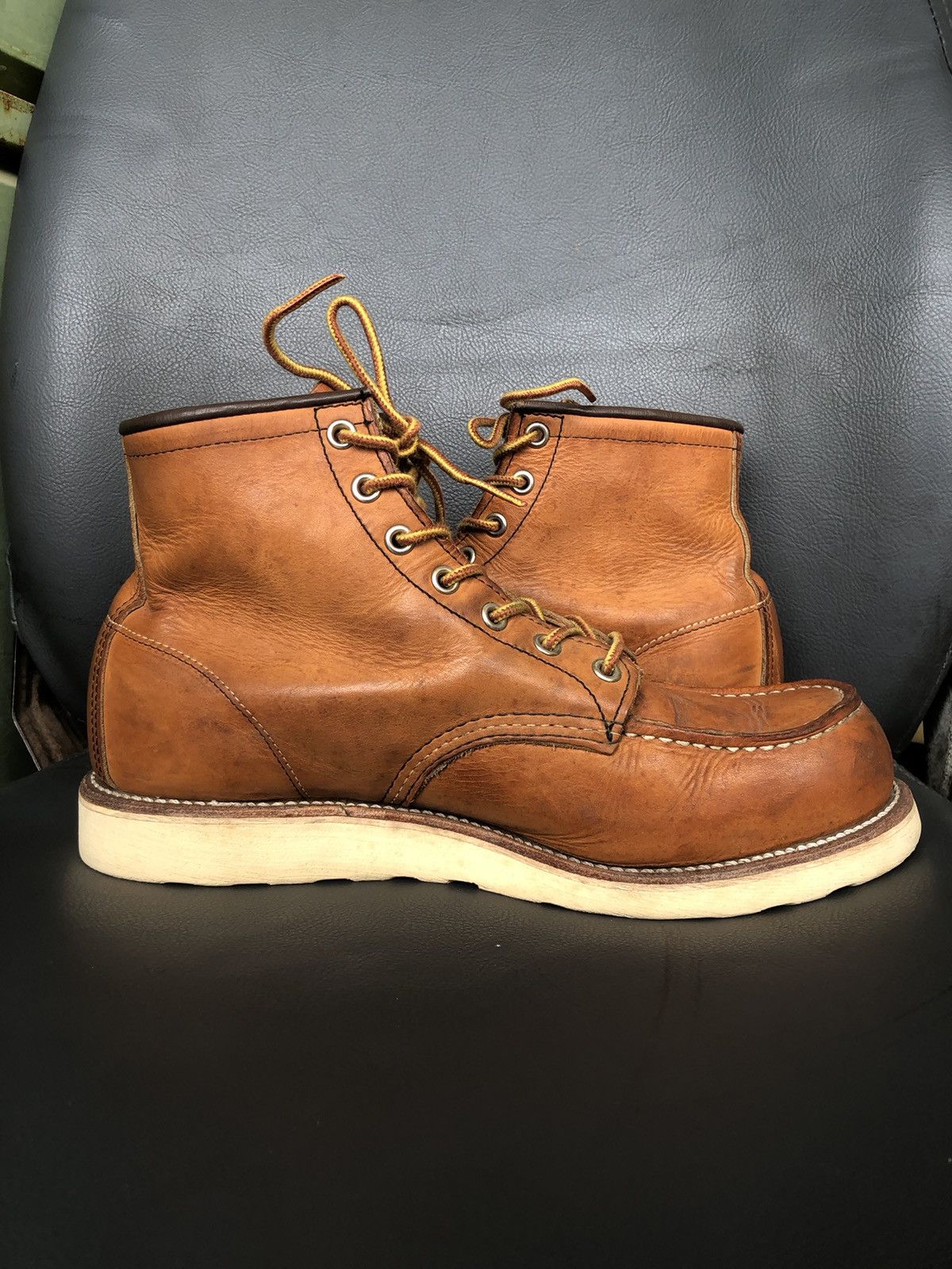 Red Wing Red Wing 875 Moc Toe Men’s Boots Size US8.5 UK7.5 Made In 🇺🇸 Size US 8.5 / EU 41-42 - 5 Thumbnail