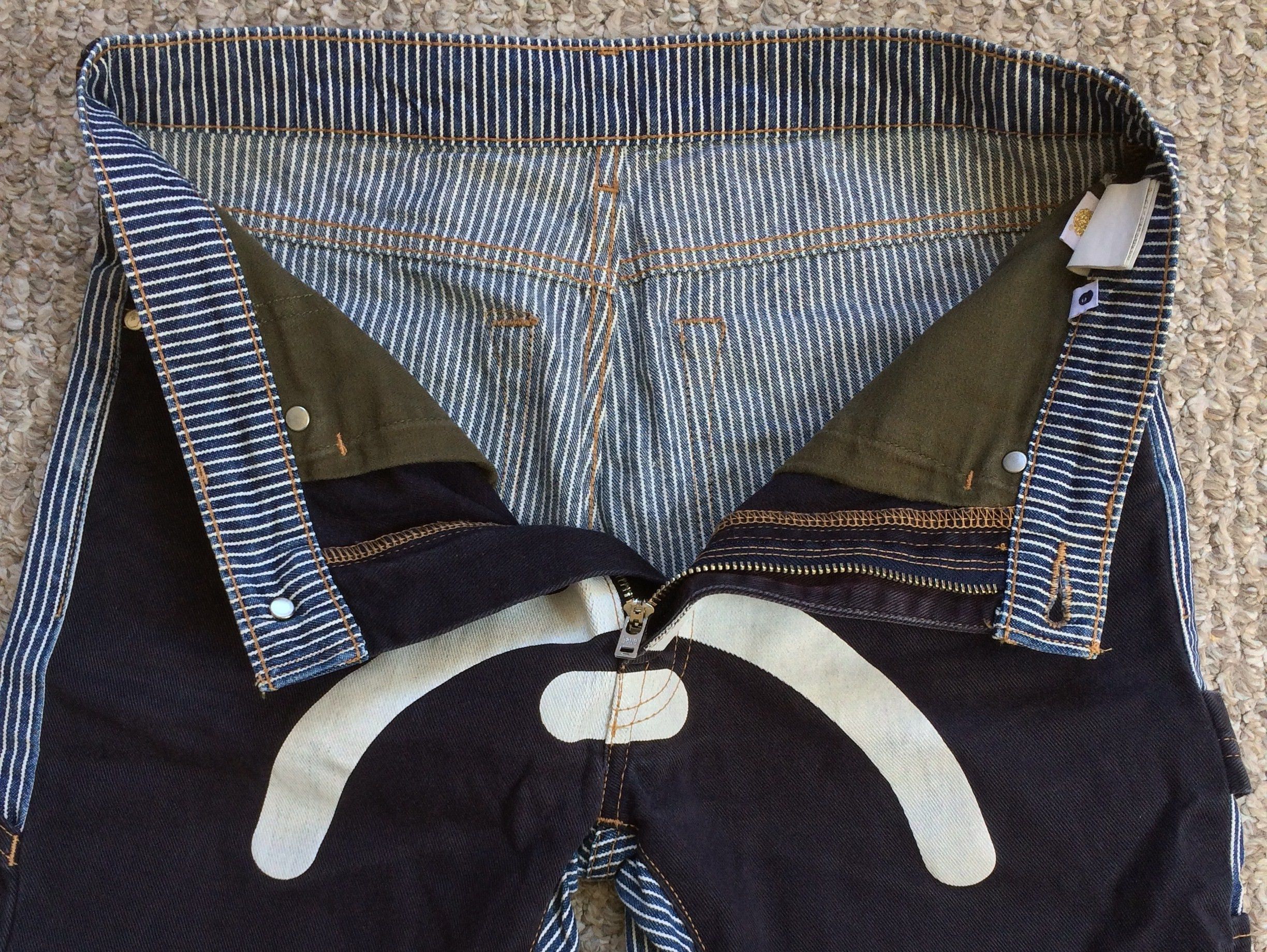 Bape OG Bape Baby Milo Multi Panel Denim Size US 30 / EU 46 - 4 Thumbnail