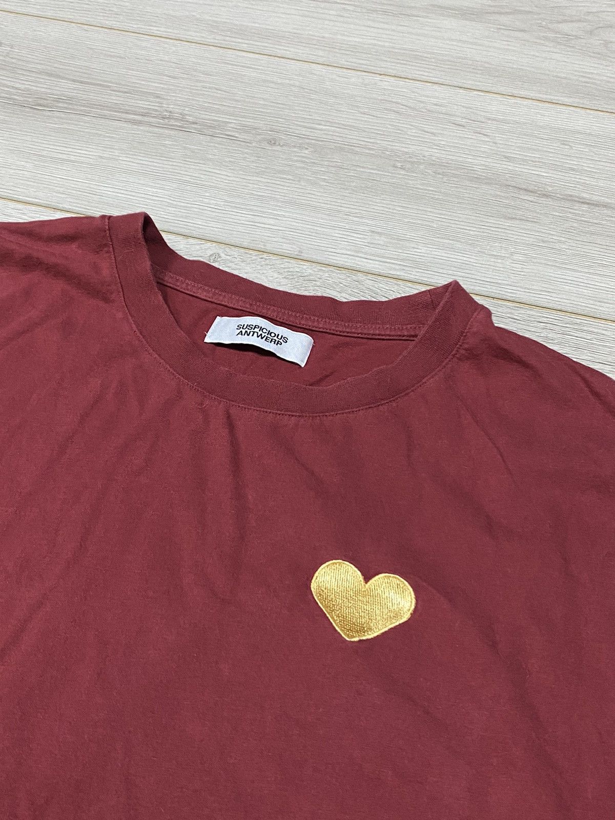 Suspicious Antwerp Vintage Suspicious Antwerp T Shirt Tee Big Logo Y2K Size US XXL / EU 58 / 5 - 4 Thumbnail