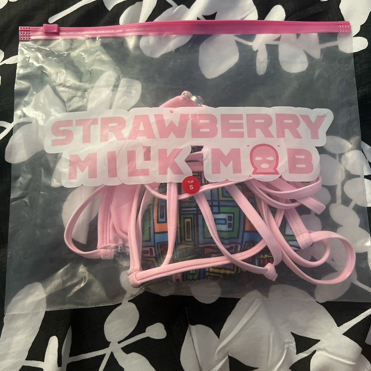 Other Strawberry Milk Mob Women’s Bikini Top Size S / US 4 / IT 40 - 2 Thumbnail