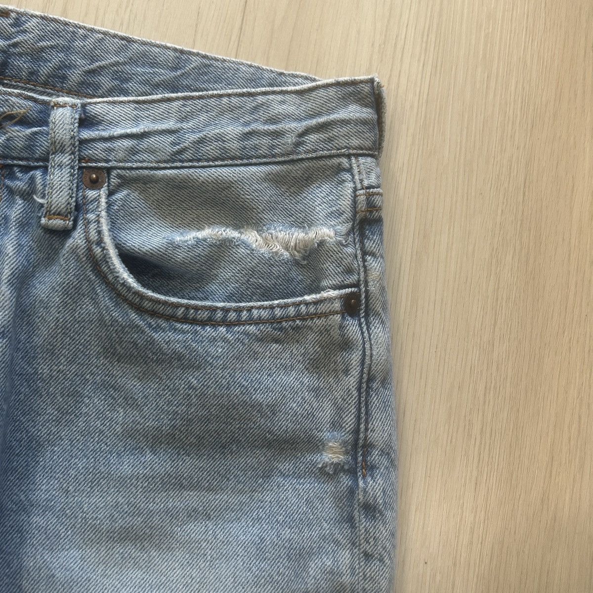 Acne Studios 1997 Light Blue Trash FW18 Size US 28 / EU 44 - 3 Thumbnail