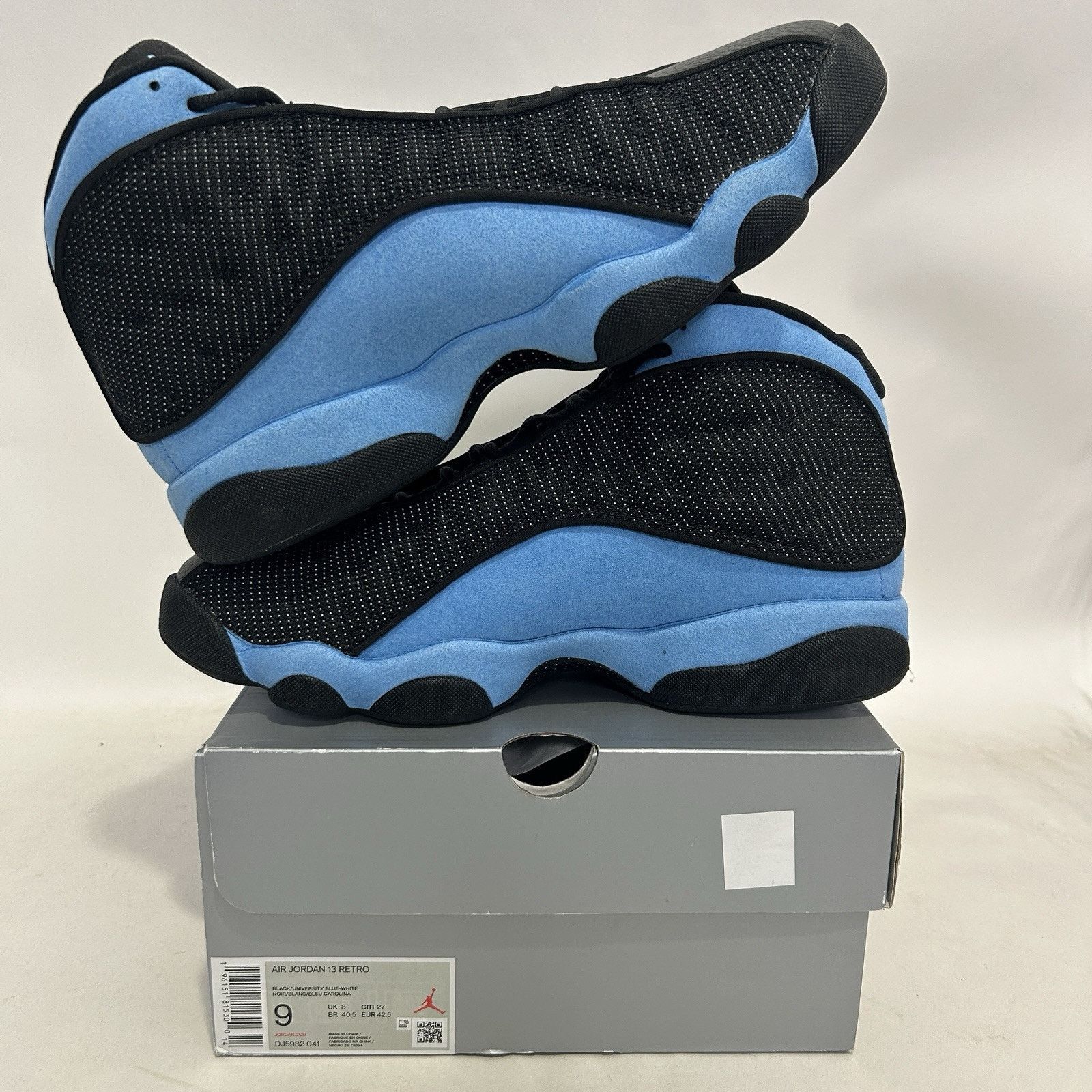 Jordan Brand Nike Air Jordan 13 Retro OG “University Blue/UNC” Size US 8.5 / EU 41-42 - 3 Thumbnail