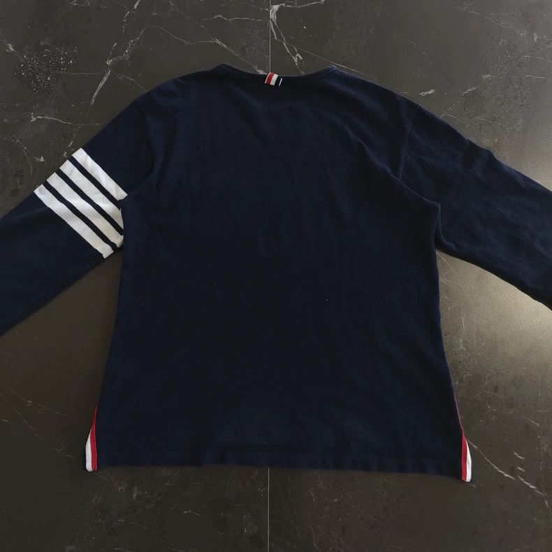 Thom Browne Thom Browne Blue and green hoodie Size US L / EU 52-54 / 3 - 2 Thumbnail