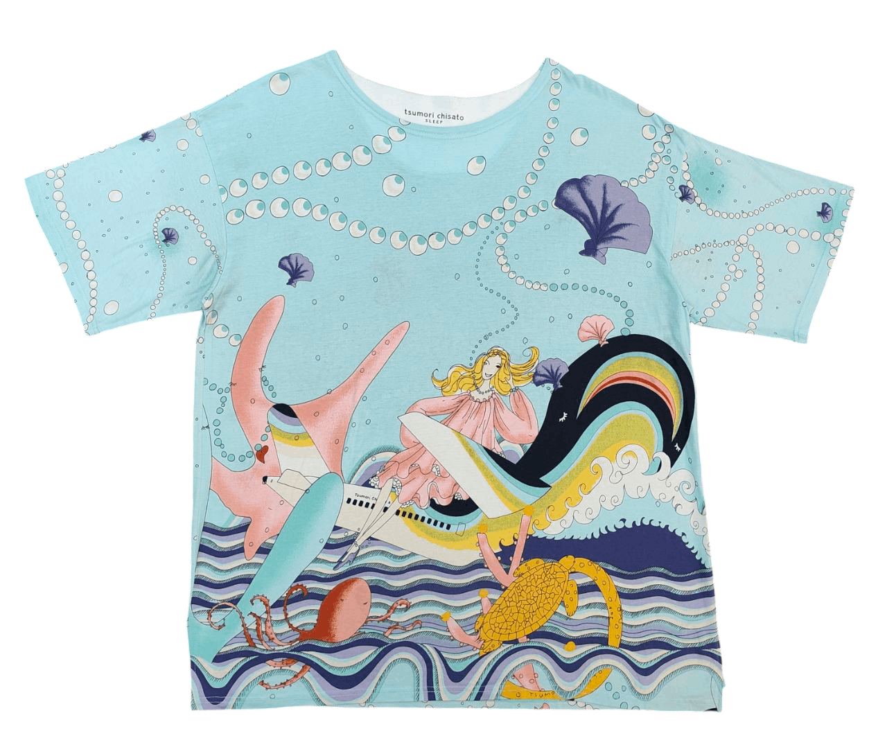 Issey Miyake × Tsumori Chisato 💥LAST CALL💥 Tsumori Chisato Art Printed T Size L / US 10 / IT 46 - 1 Thumbnail