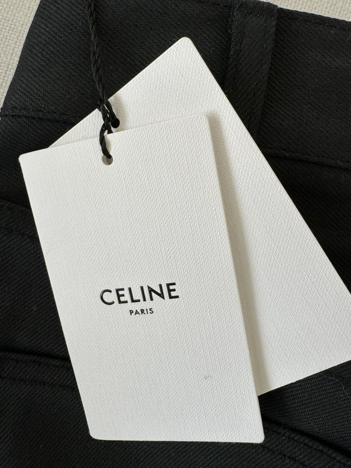 Celine × Hedi Slimane RARE! 🔥 Celine ST 001 denim pants Size US 27 - 5 Thumbnail